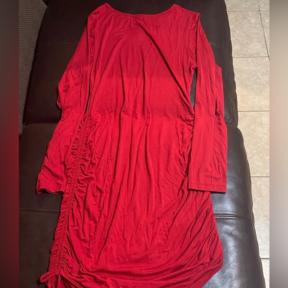 Melrose and Market Vibrant Red Dress
